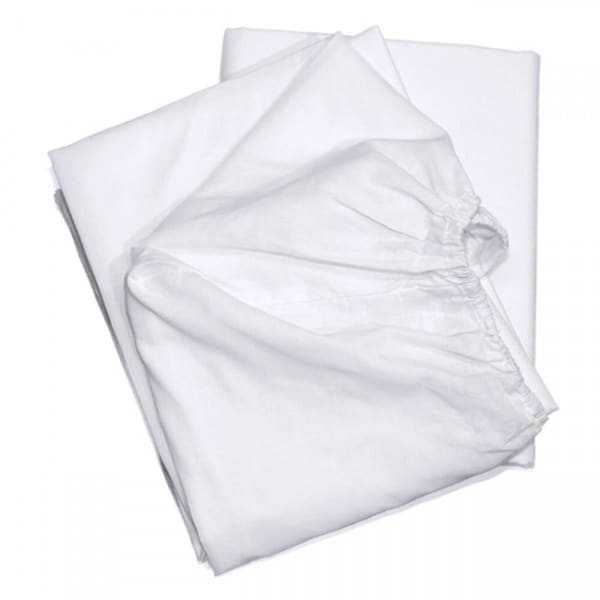 Kd T-180 Elite Cotton Blend Fitted Sheet, White - Medium - Queen Size, 6PK KD2644424 - main